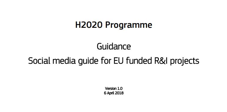 h2020-social.media-guide