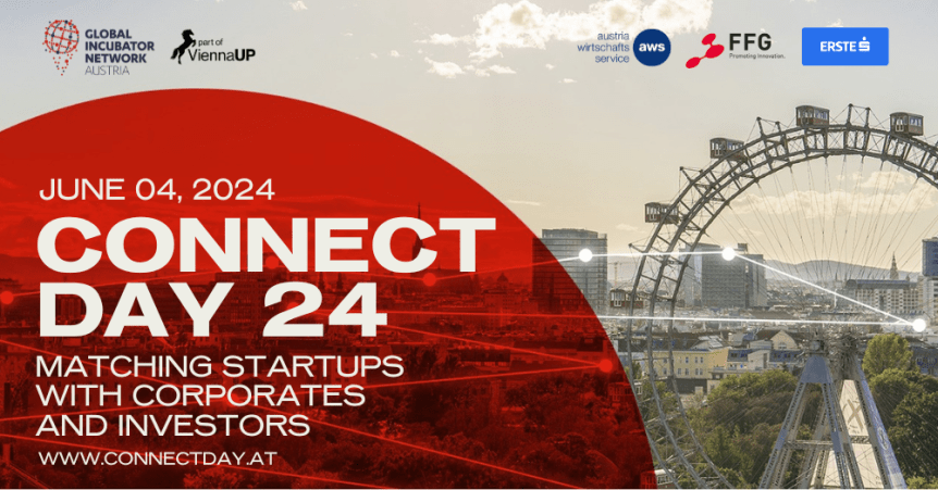 Connect Day 2024: Prepojenie startupov a investorov (Viedeň,&nbsp;4.6.2024)